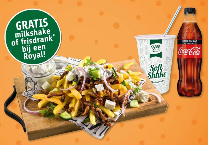Ga door het lint - Gratis shake of drankje Ga door het lint - Gratis shake of drankje