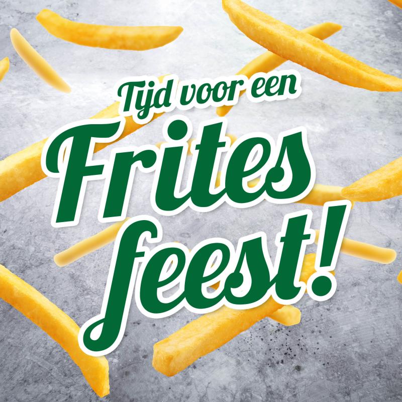 Tijd voor een fritesfeest! Tijd voor een fritesfeest!